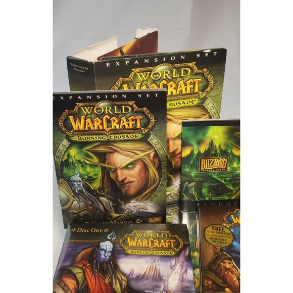 World of Warcraft Burning Crusade Game Expansion Set DVD-ROM Blizzard - Picture 2 of 16